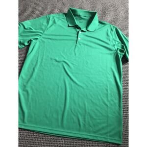 nike polo shirt xl green golf